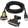 art_ais-adp20a104-0039_2 Cable Conversor impresora Aisens A104-0039/ USB Macho - DB9 Macho/ 1.8m/ Negro