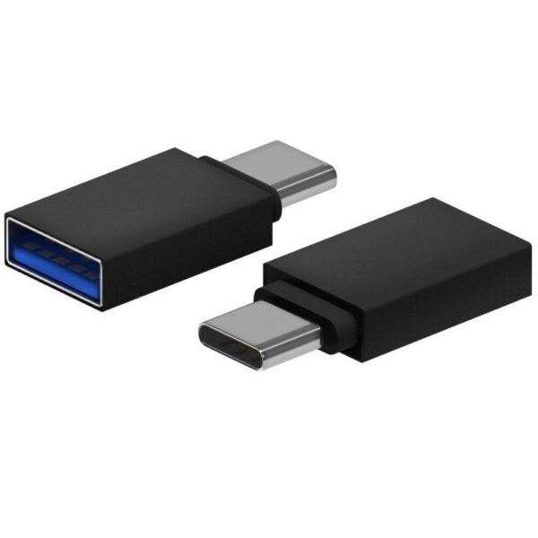 art_ais-adp20a108-0717_1-2 Adaptador USB 3.2 Aisens A108-0717/ USB Hembra - USB Tipo-C Macho/ Negro