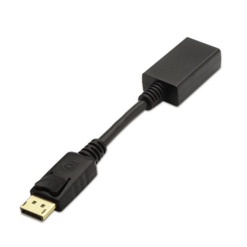 art_ais-adp20a125-0134_1-2 Conversor Aisens A125-0134/ DisplayPort Macho - HDMI Hembra/ 15cm/ Negro