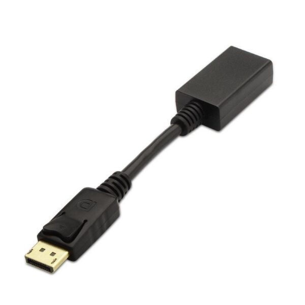art_ais-adp20a125-0134_1-2 Conversor Aisens A125-0134/ DisplayPort Macho - HDMI Hembra/ 15cm/ Negro