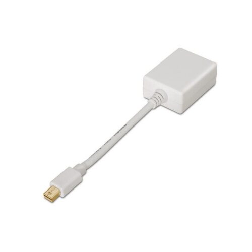 art_ais-adp20a125-0136_1-2 Conversor Aisens A125-0136/ Mini DisplayPort Macho - VGA Hembra/ 15cm/ Blanco