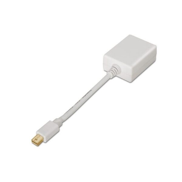 art_ais-adp20a125-0136_1-2 Conversor Aisens A125-0136/ Mini DisplayPort Macho - VGA Hembra/ 15cm/ Blanco