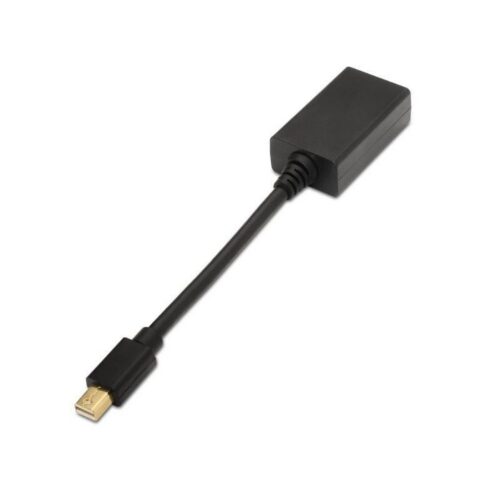 art_ais-adp20a125-0137_1-2 Cable Conversor Aisens A125-0137/ Mini DisplayPort Macho - HDMI Hembra/ 15cm/ Negro