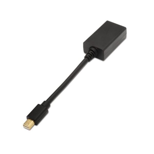 art_ais-adp20a125-0137_1-2 Cable Conversor Aisens A125-0137/ Mini DisplayPort Macho - HDMI Hembra/ 15cm/ Negro