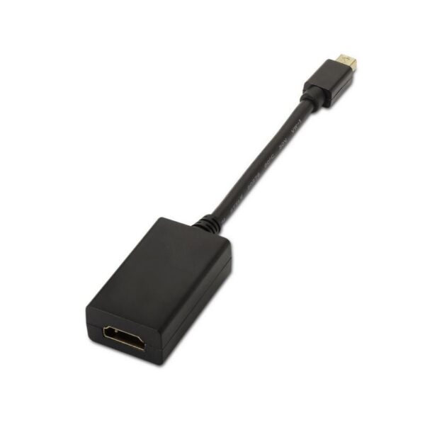 art_ais-adp20a125-0137_2 Cable Conversor Aisens A125-0137/ Mini DisplayPort Macho - HDMI Hembra/ 15cm/ Negro