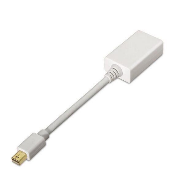 art_ais-adp20a125-0138_1-2 Cable Conversor Aisens A125-0138/ Mini DisplayPort Macho - HDMI Hembra/ 15cm/ Blanco
