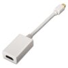art_ais-adp20a125-0138_2 Cable Conversor Aisens A125-0138/ Mini DisplayPort Macho - HDMI Hembra/ 15cm/ Blanco