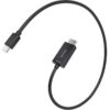 art_ais-adp20a125-0885_2 Cable Conversor Aisens A125-0885/ Mini DisplayPort Macho - HDMI 4K Macho/ 60cm/ Negro