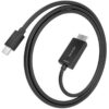 Cable Conversor Aisens A125-0887/ Mini DisplayPort Macho - HDMI 4K Macho/ 1.5m/ Negro