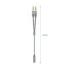 art_ais-adp20jack20a128-0417_2 Cable Estéreo Aisens A128-0417/ Jack 3.5 Hembra - 2x Jack 3.5 Macho/ 25cm/ Gris
