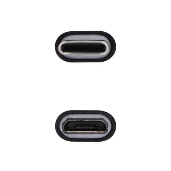 art_ais-adp20usb-c20a108-0414_2 Adaptador USB 2.0 Tipo-C Aisens A108-0414/ USB Tipo-C Macho - Micro USB Hembra