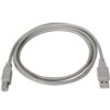 art_ais-cab20a101-0004_2 Cable USB 2.0 Impresora Aisens A101-0004/ USB Tipo-B Macho - USB Macho/ Hasta 2.5W/ 60Mbps/ 4.5m/ Beige