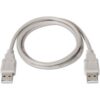 art_ais-cab20a101-0022_2 Cable USB 2.0 Aisens A101-0022/ USB Macho - USB Macho/ Hasta 2.5W/ 60Mbps/ 2m/ Beige