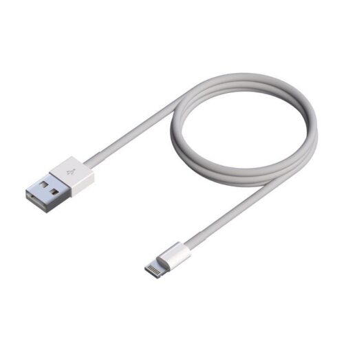 art_ais-cab20a102-0542_1-2 Cable USB 2.0 Lightning Aisens A102-0542/ USB Macho - Lightning Macho/ Hasta 2.5W/ 60Mbps/ 50cm/ Blanco