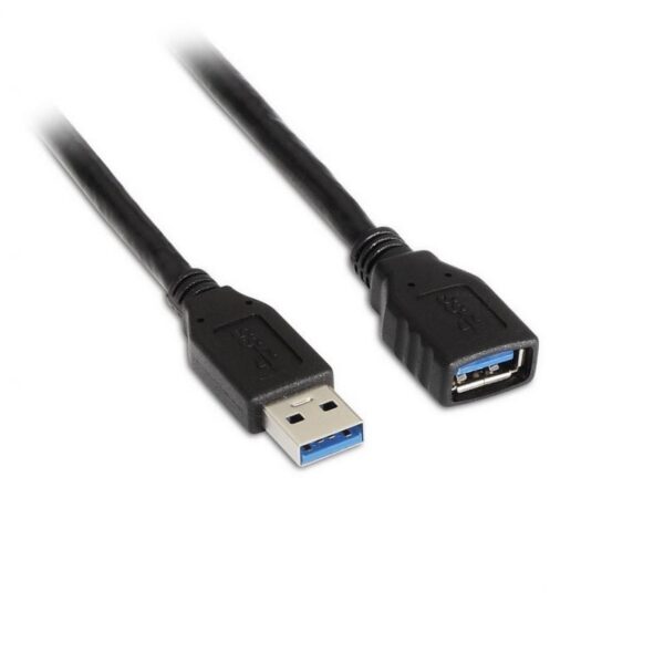 art_ais-cab20a105-0042_1-2 Cable Alargador USB 3.0 Aisens A105-0042/ USB Macho - USB Hembra/ Hasta 9W/ 625Mbps/ 2m/ Negro