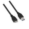 art_ais-cab20a105-0043_1-2 Cable USB 3.0 Aisens A105-0043/ USB Macho - MicroUSB Macho/ Hasta 9W/ 625Mbps/ 1m/ Negro
