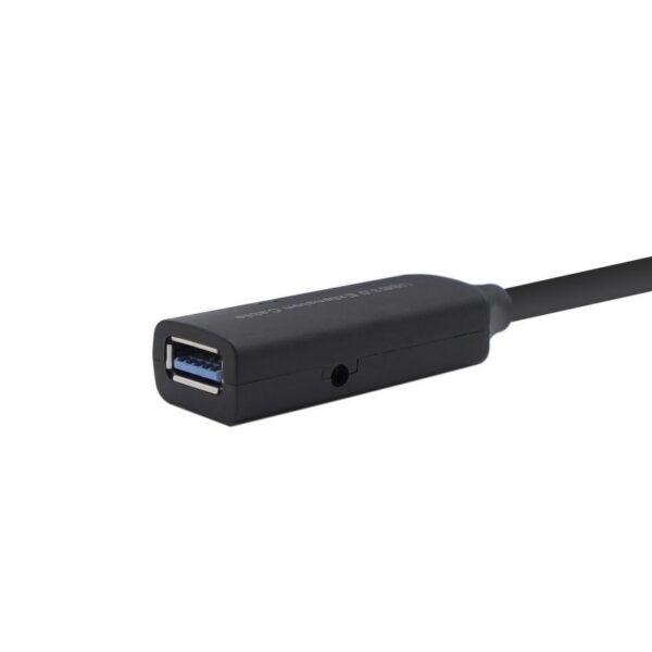 art_ais-cab20a105-0407_2 Cable Alargador USB 3.0 con Amplificador Aisens A105-0407/ USB Macho - USB Hembra/ Hasta 9W/ 625Mbps/ 5m/ Negro