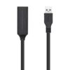 art_ais-cab20a105-0409_1-1 Cable Alargador USB 3.0 con Amplificador Aisens A105-0409/ USB Macho - USB Hembra/ Hasta 9W/ 625Mbps/ 15m/ Negro