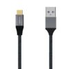 art_ais-cab20a107-0631_1-2 Cable USB 3.1 Tipo-C Aisens A107-0631/ USB Tipo-C Macho - USB Macho/ Hasta 27W/ 1250Mbps/ 1m/ Gris