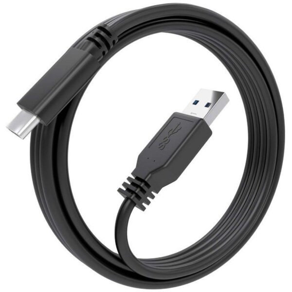 art_ais-cab20a107-0860_2 Cable USB 3.1 Tipo-C Aisens A107-0860/ USB Tipo-C Macho - USB Macho/ 10Gbps/ 2m/ Negro