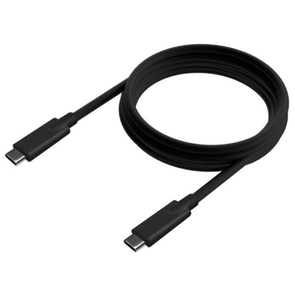 art_ais-cab20a107-0875_2 Cable USB 3.2 Tipo-C Aisens A107-0875/ USB Tipo-C Macho - USB Tipo-C Macho/ Hasta 100W/ 20Gbps/ 3m/ Gris