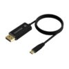 art_ais-cab20a109-0687_2 Cable Conversor DisplayPort 8K 60HZ Aisens A109-0687/ USB Tipo-C Macho - Displayport Macho/ Hasta 27W/ 1250Mbps/ 1.8m/ Negro