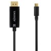 art_ais-cab20a109-0688_1-2 Cable Conversor Aisens A109-0688/ USB Tipo-C Macho - DisplayPort Macho/ Hasta 27W/ 1250Mbps/ 80cm/ Negro