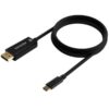 art_ais-cab20a109-0689_2 Cable Conversor Aisens A109-0689/ USB Tipo-C Macho - DisplayPort Macho/ Hasta 27W/ 1250Mbps/ 1.8m/ Negro