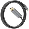 art_ais-cab20a109-0880_2 Cable Conversor Aisens A109-0880/ USB Tipo-C Macho - DisplayPort Macho/ 1.8m/ Negro