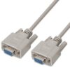art_ais-cab20a112-0066_1-2 Cable Serie RS232 Aisens A112-0066/ DB9 Hembra - DB9 Hembra/ Hasta 0.15W/ 1.6Mbps/ 1.8m/ Beige