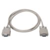 art_ais-cab20a112-0067_2 Cable Serie NULL Modem Aisens A112-0067/ DB9 Hembra - DB9 Hembra/ Hasta 0.15W/ 1.6Mbps/ 1.8m/ Beige