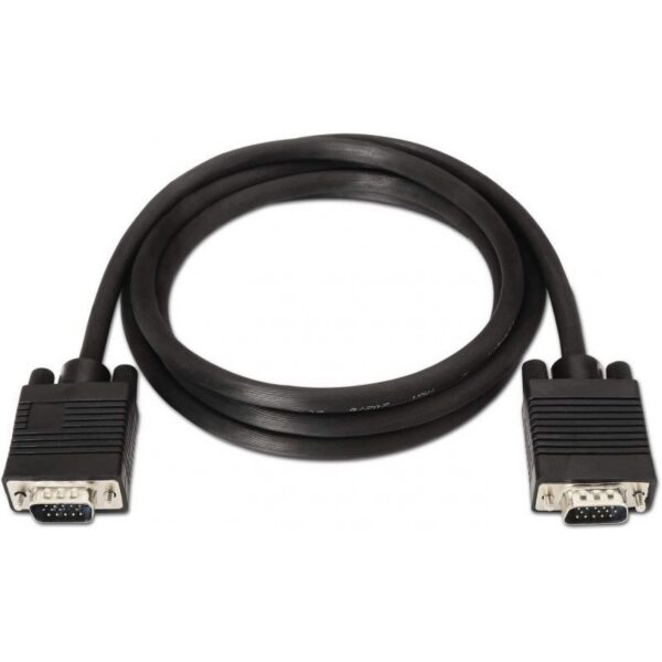 art_ais-cab20a113-0068_2 Cable SVGA Aisens A113-0068/ VGA Macho - VGA Macho/ Hasta 3W/ 10Mbps/ 1.8m/ Negro