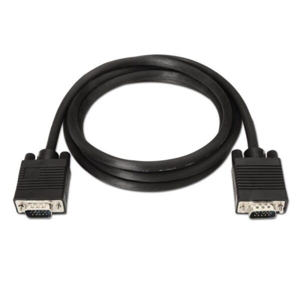 art_ais-cab20a113-0069_2 Cable SVGA Aisens A113-0069/ VGA Macho - VGA Macho/ Hasta 3W/ 10Mbps/ 3m/ Negro