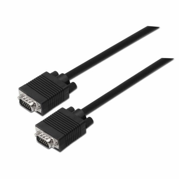art_ais-cab20a113-0070_1-2 Cable SVGA Aisens A113-0070/ VGA Macho - VGA Macho/ Hasta 3W/ 10Mbps/ 5m/ Negro