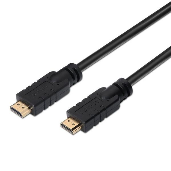 art_ais-cab20a119-0106_1-2 Cable HDMI 1.4 Aisens A119-0106/ HDMI Macho - HDMI Macho/ Hasta 10W/ 720Mbps/ 30m/ Negro