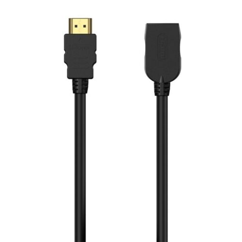 art_ais-cab20a120-0544_1-2 Cable Alargador HDMI Aisens A120-0544/ HDMI Macho - HDMI Hembra/ Hasta 10W/ 2250Mbps/ 1m/ Negro