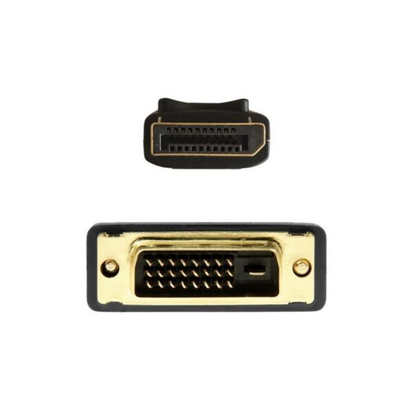 art_ais-cab20a125-0366_2 Cable Conversor Aisens A125-0366/ DisplayPort Macho - DVI Macho/ Hasta 5W/ 2300Mbps/ 2m/ Negro