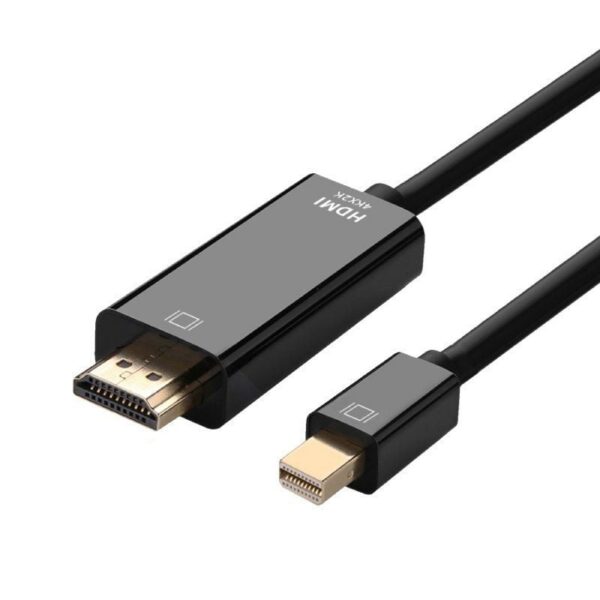 art_ais-cab20a125-0458_1-2 Cable Conversor Aisens A125-0458/ Mini DisplayPort Macho - HDMI Macho/ Hasta 5W/ 2300Mbps/ 3m/ Negro