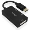 art_ais-cab20a125-0861_1-2 Cable Conversor Aisens A125-0861/ DisplayPort Macho/ VGA Hembra - DVI Hembra - HDMI 4K Hembra/ 15cm/ Negro