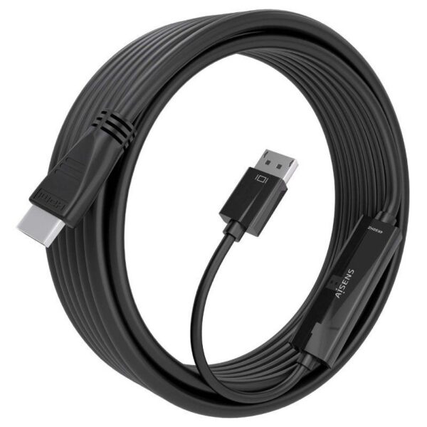 art_ais-cab20a125-0896_2 Cable Conversor Aisens A125-0896/ DisplayPort Macho - HDMI 4K Macho/ 5m/ Negro