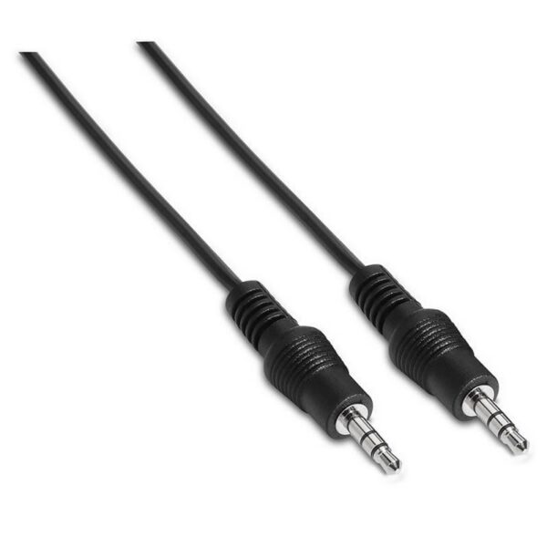 art_ais-cab20a128-0141_1-2 Cable Estéreo Aisens A128-0141/ Jack 3.5 Macho - Jack 3.5 Macho/ Hasta 0.1W/ 30cm/ Negro
