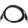 art_ais-cab20a128-0142_2 Cable Estéreo Aisens A128-0142/ Jack 3.5 Macho - Jack 3.5 Macho/ Hasta 0.1W/ 1.5m/ Negro