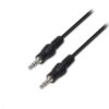 art_ais-cab20a128-0143_1-2 Cable Estéreo Aisens A128-0143/ Jack 3.5 Macho - Jack 3.5 Macho/ Hasta 0.1W/ 3m/ Negro