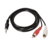 art_ais-cab20a128-0147_2 Cable Estéreo Aisens A128-0147/ Jack 3.5 Macho - 2x RCA Macho/ Hasta 0.1W/ 1.5m/ Negro