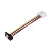 art_ais-cab20a131-0163_2 Cable Alimentación SATA Aisens A131-0163/ Molex 4 PIN Macho - SATA Hembra/ Hasta 54W/ 16cm