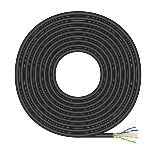 art_ais-cab20a135-0675_1-2 Bobina de Cable RJ45 para Exteriores UTP AWG23 Aisens A135-0675 Cat.6/ 100m/ Impermeable/ Negro