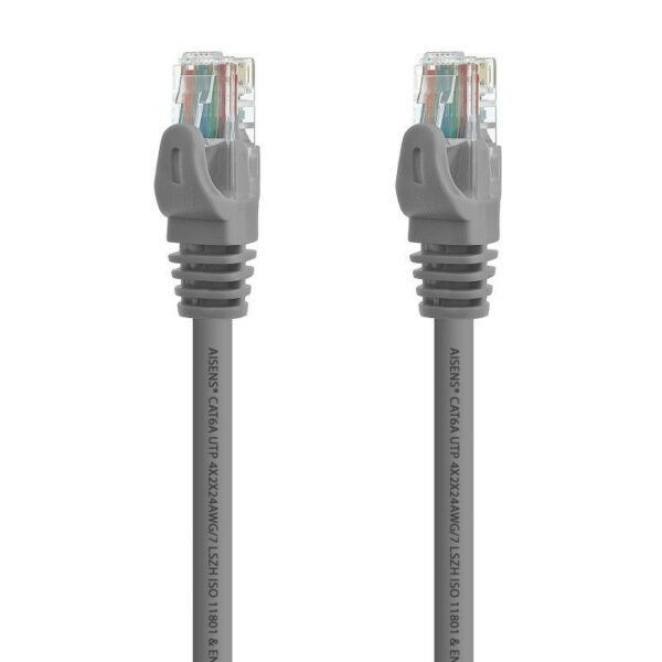 art_ais-cab20a145-0331_2 Cable de Red RJ45 UTP Aisens A145-0331 Cat.6A/ 15m/ Gris