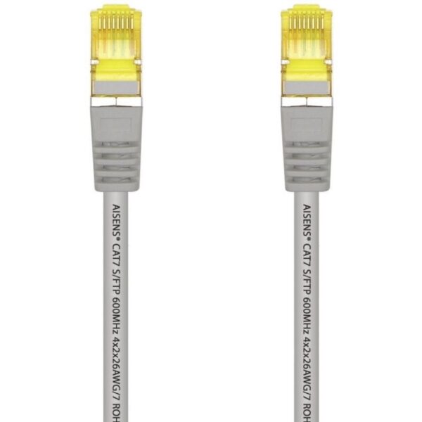 art_ais-cab20a146-0332_2 Cable de Red RJ45 S/FTP Aisens A146-0332 Cat.7/ 25cm/ Gris
