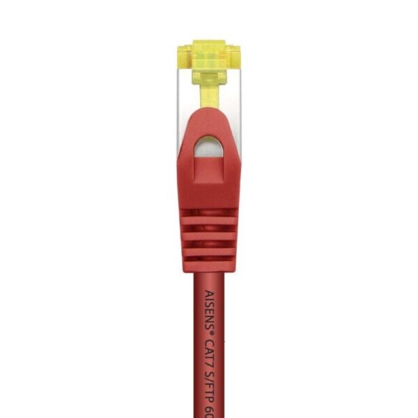 art_ais-cab20a146-0468_2 Cable de Red RJ45 SFTP Aisens A146-0468 Cat.7/ 25cm/ Rojo