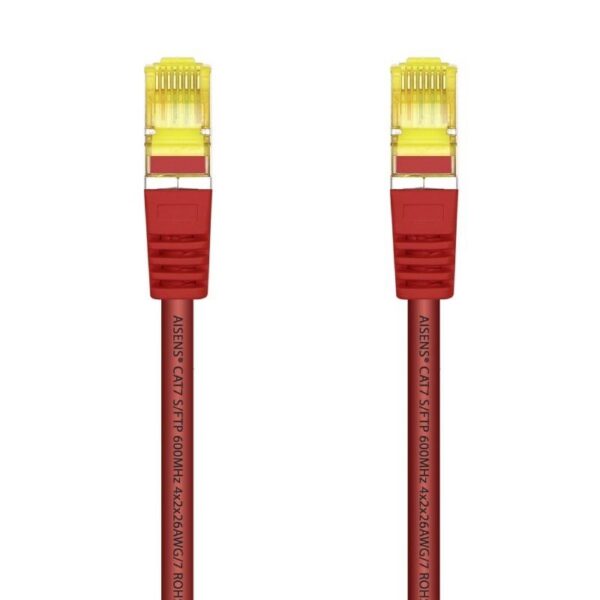 art_ais-cab20a146-0471_2 Cable de Red RJ45 SFTP Aisens A146-0471 Cat.7/ 2m/ Rojo